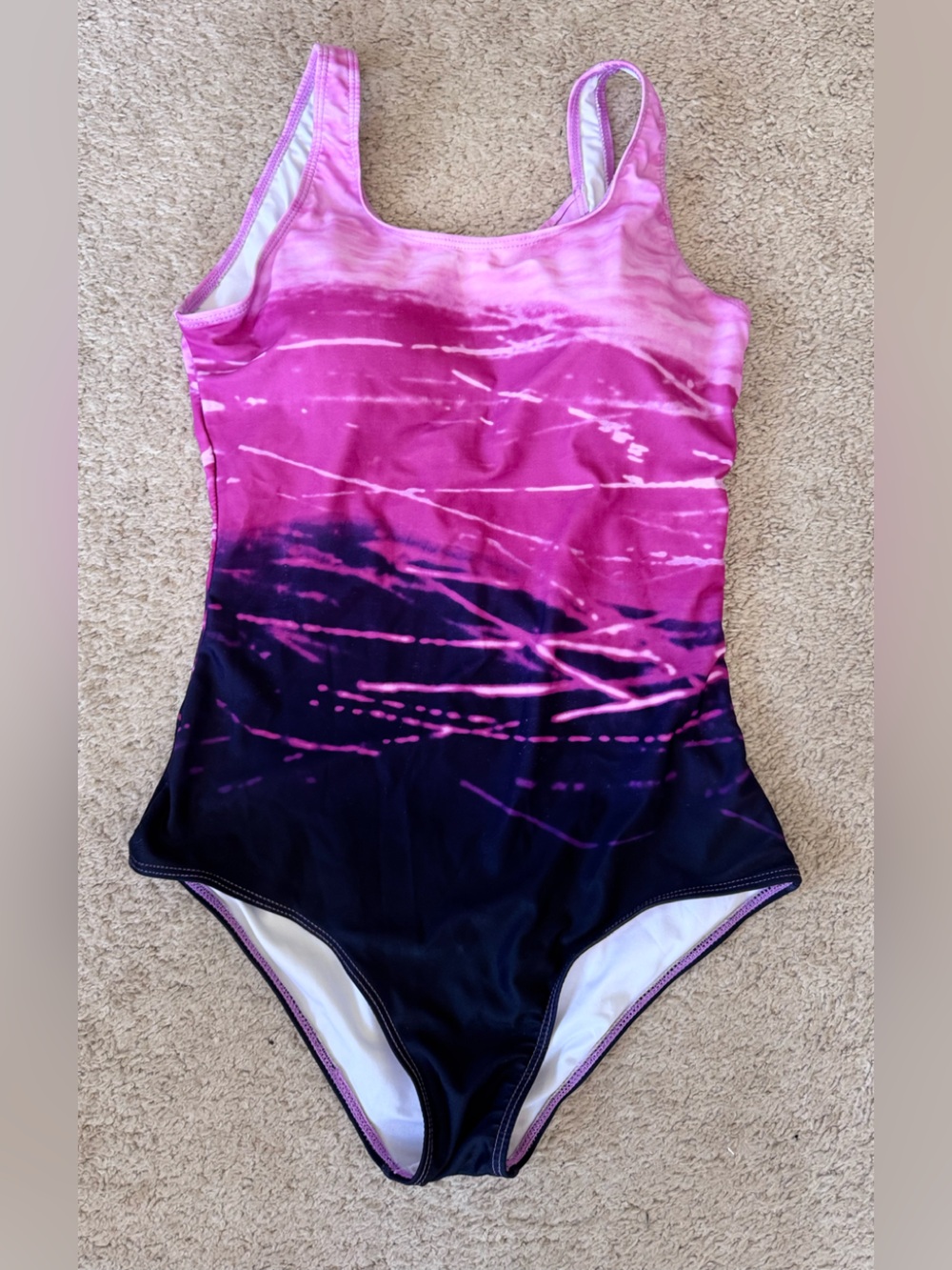 Women’s Size Medium One Piece Tie Dyed Swimsuit